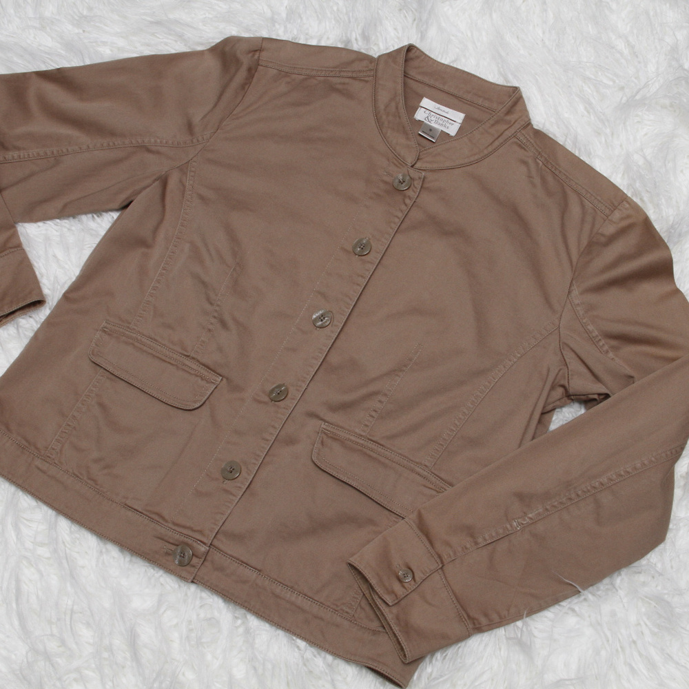 brown jacket Christopher & Banks size S